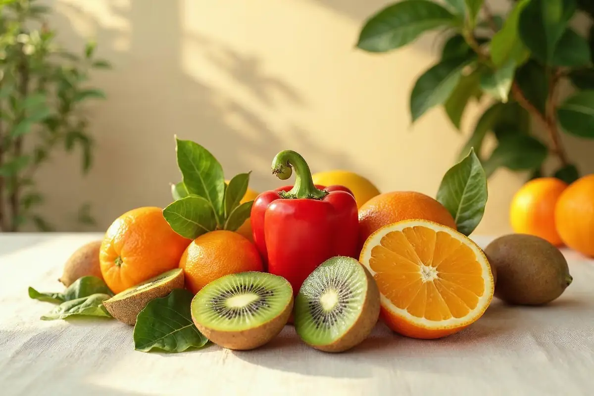 Vitamines, regarder ce que contient l’assiette avant tout